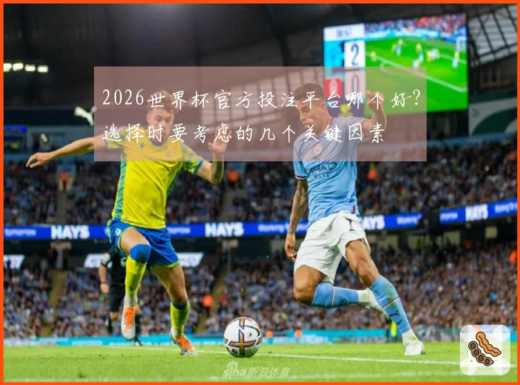 2026世界杯官方投注平台哪个好？选择时要考虑的几个关键因素